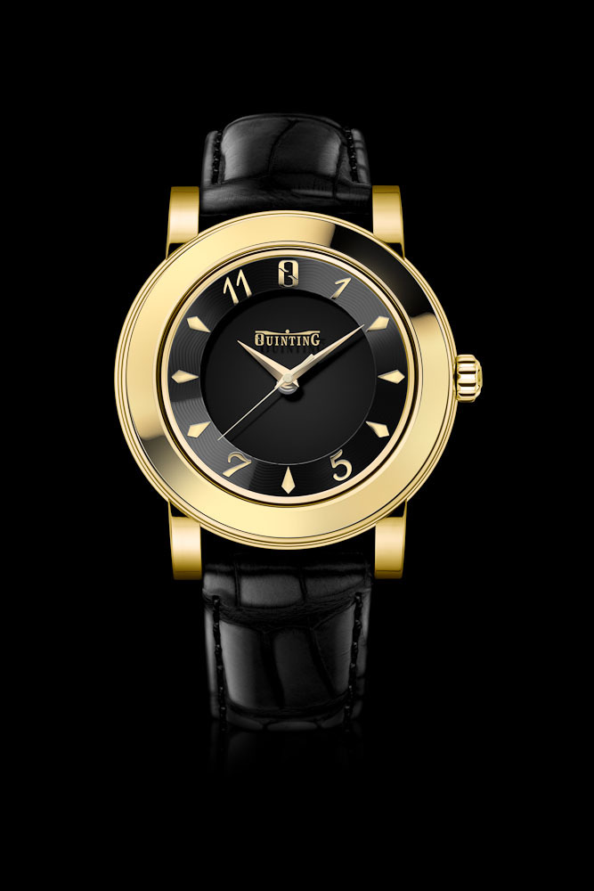 Photo Quinting Cyclone in 5 Optionen in Yellow Gold