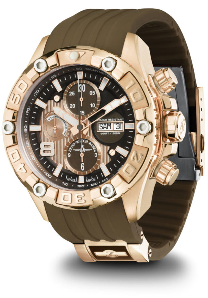 Photo Oceania Sport Chronograph gold plated